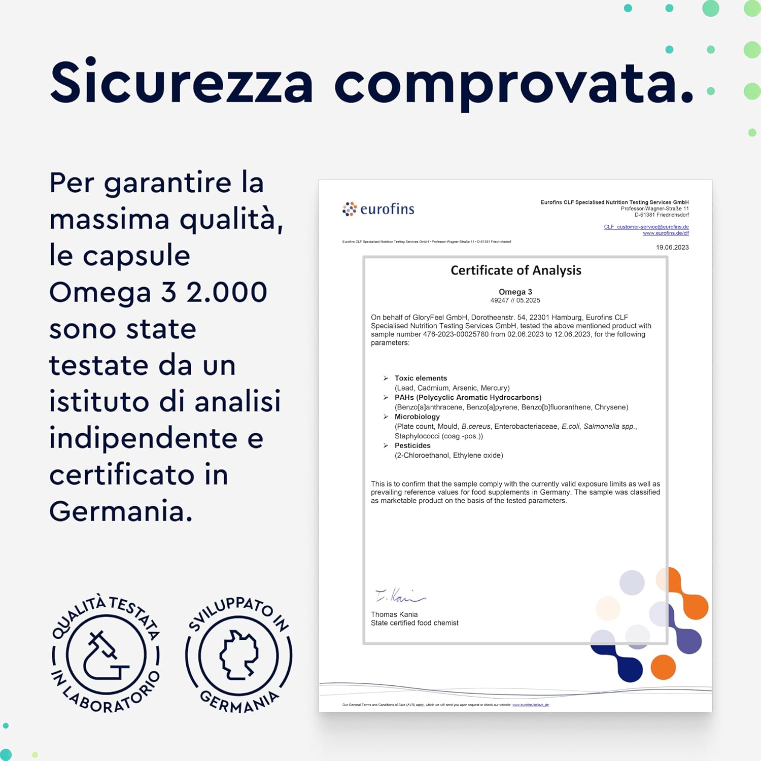Thumbnail 6 de Omega 3 2000mg Olio di Pesce 120 capsule