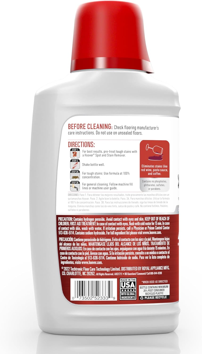 Detalle 2 de Hoover Carpet Cleaning Solution AH31711CA