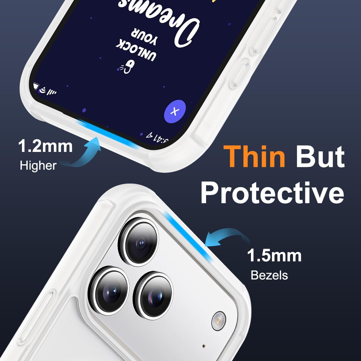 Thumbnail 5 de SKYLMW iPhone 17 Pro Max translucent case 6.9"