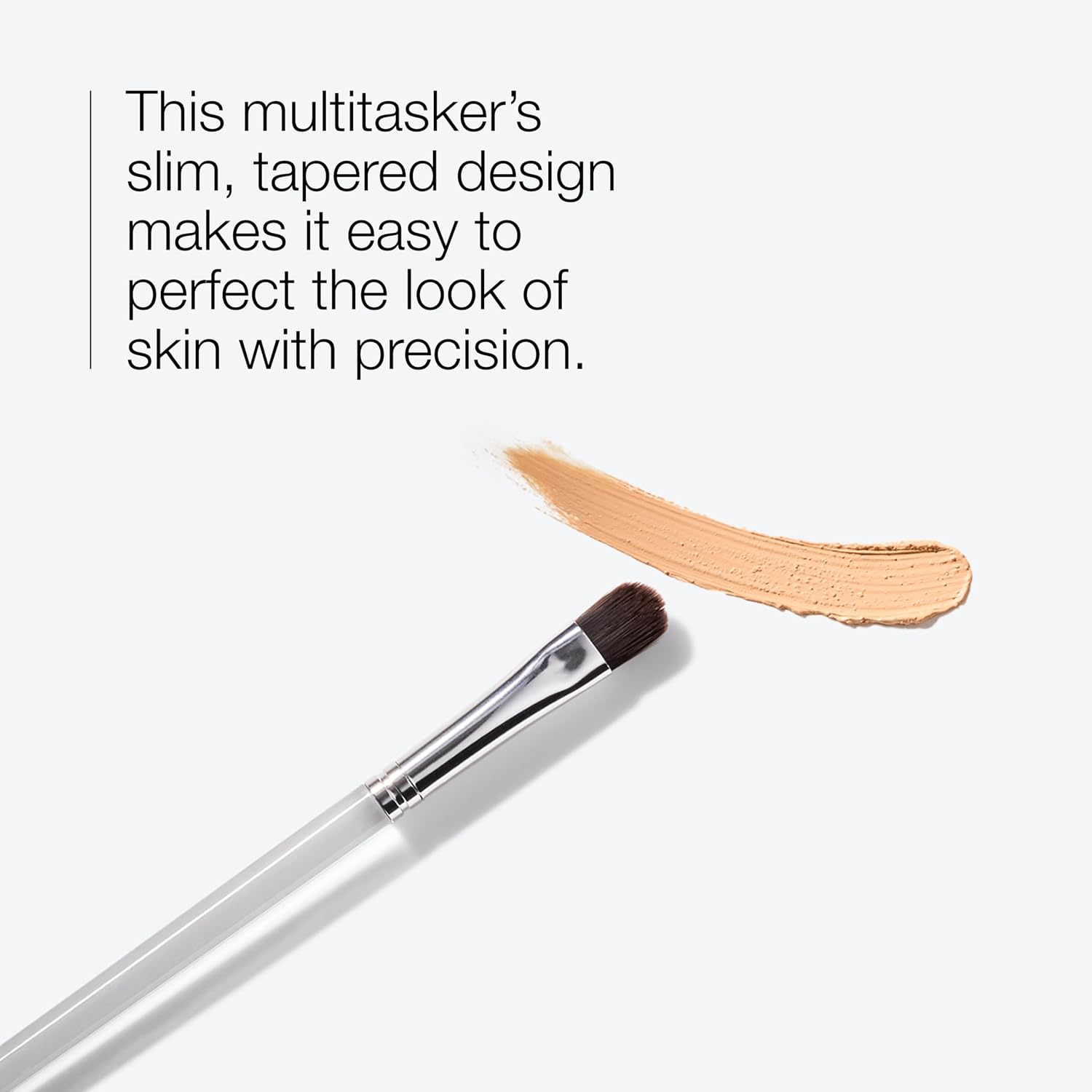 Thumbnail 1 de Clinique Flat Concealer Brush (Undereye + Face Blending) for Makeup