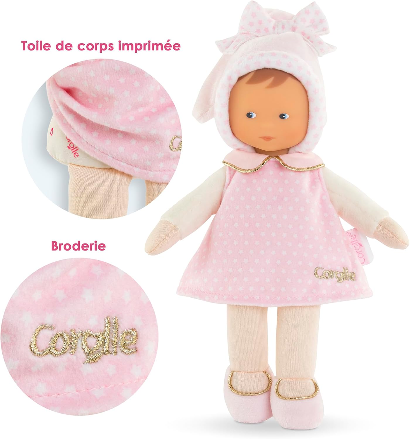 Thumbnail 3 de Corolle Mon Doudou Miss Sogni di Stelle (9000010140), 25 cm, morbida da coccolare