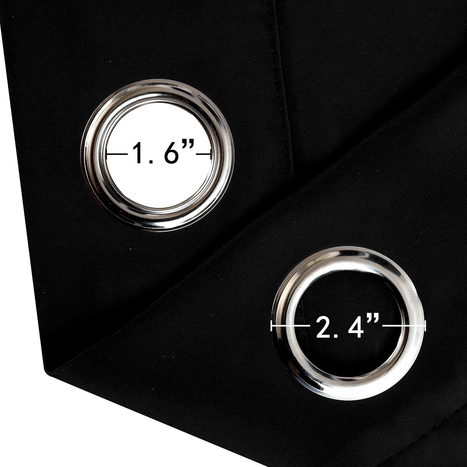 Detalle 1 de LEMOMO Blackout Curtains, 42 x 84 Inch