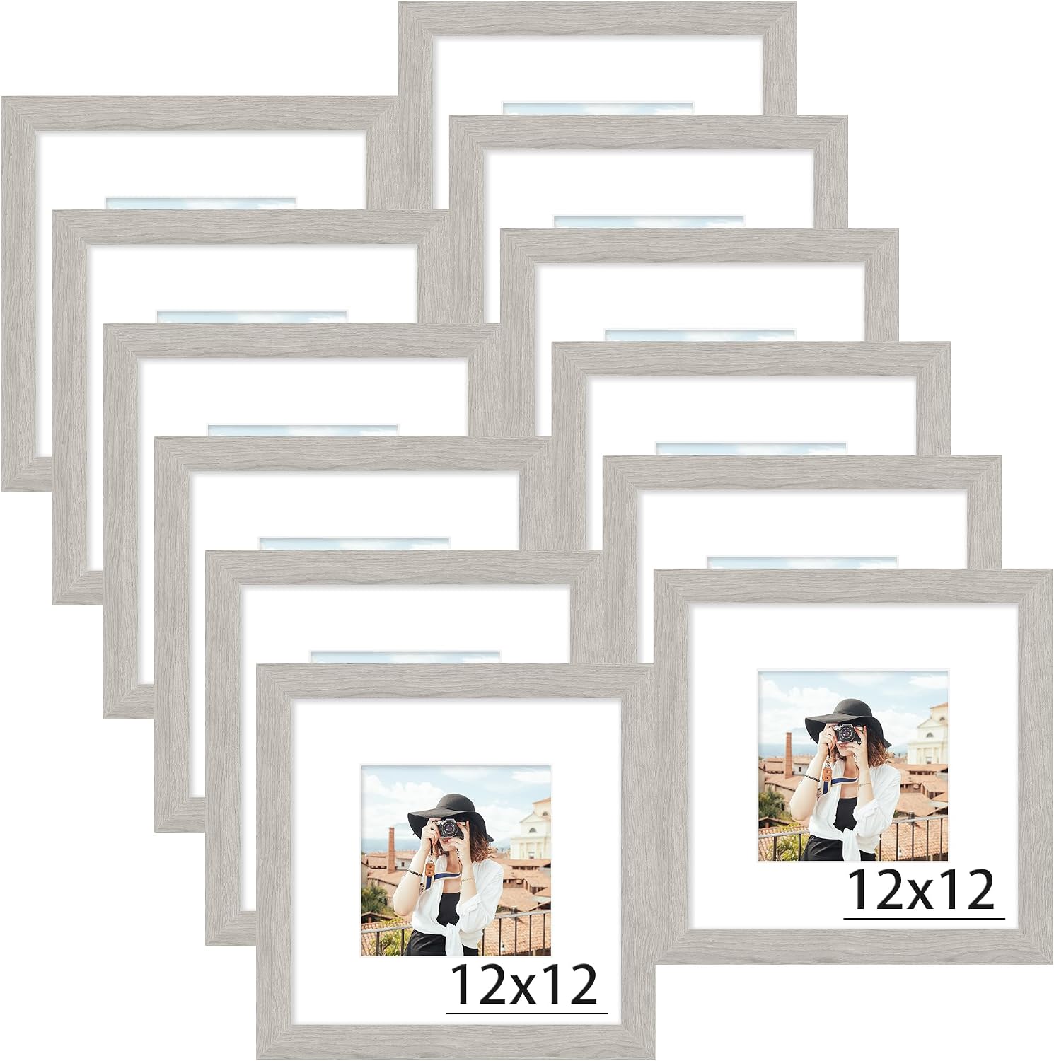 Detalle de Picrit 12x12 picture frame set of 12