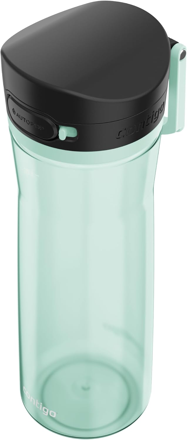Detalle de Contigo Jackson : gourde 720 ml avec bouton AutoPop, 100% étanche et lavable au lave-vaisselle