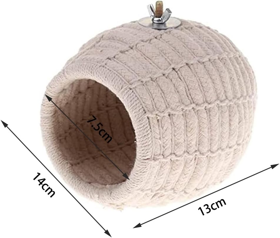 Thumbnail 1 de ZYYRSS Bird Breeding Nest: Warm Rope Bed House for Small to Medium Birds