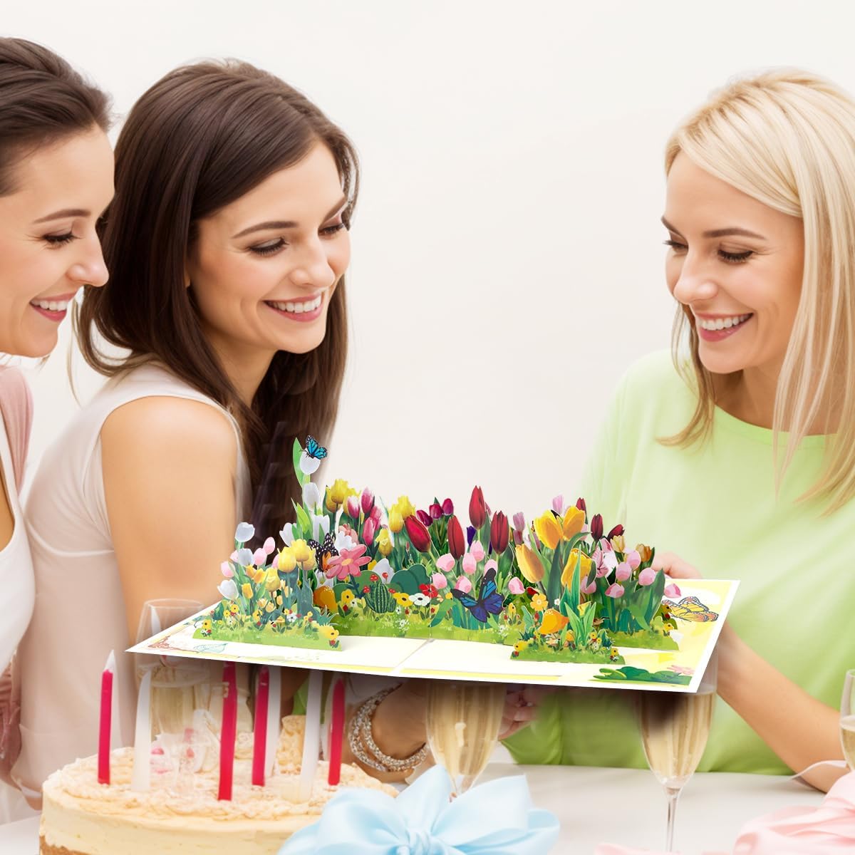 Thumbnail 4 de CNLITIHEKA Tulip Pop-Up Greeting Card