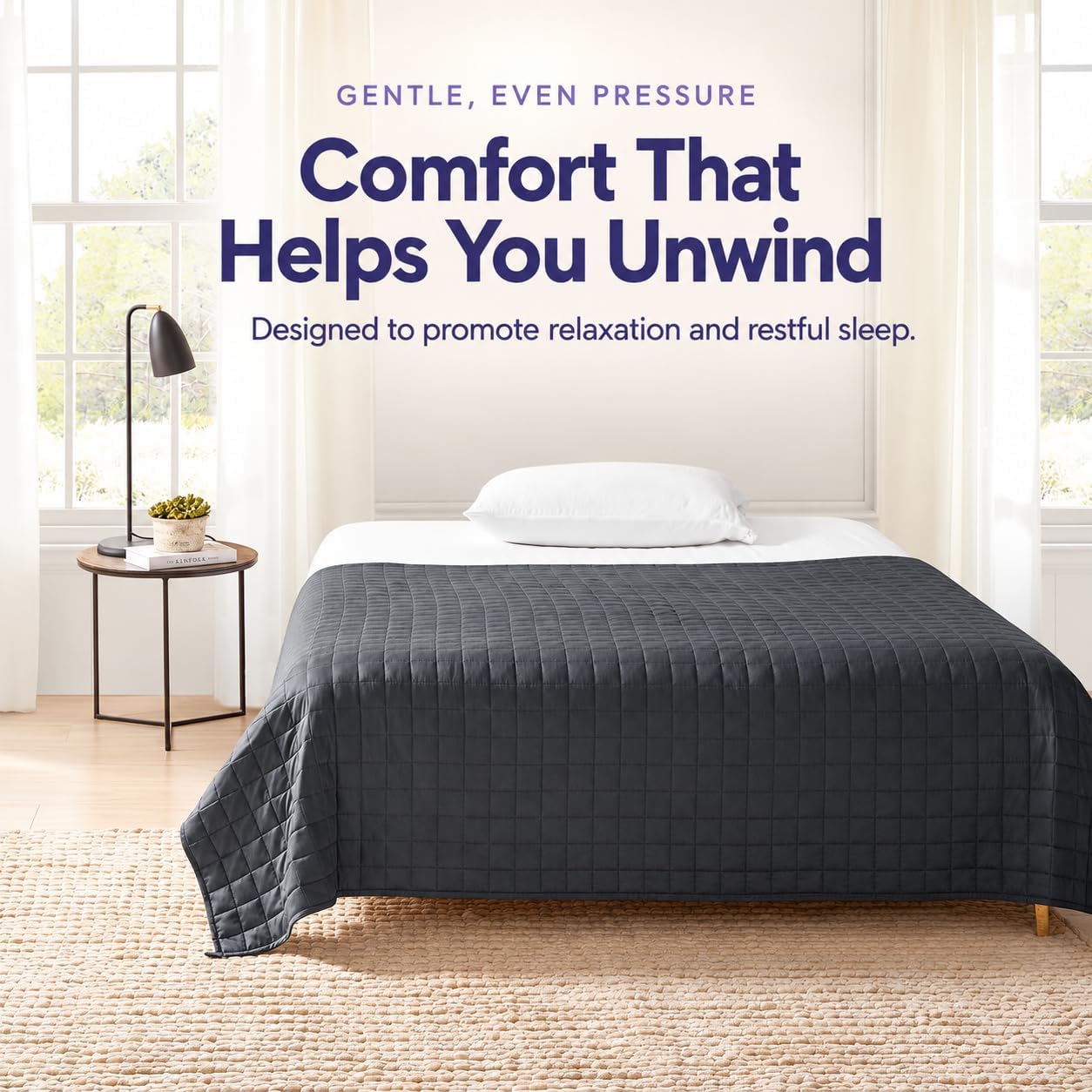 Thumbnail 1 de YnM 15lbs Weighted Blanket 48x72 inches