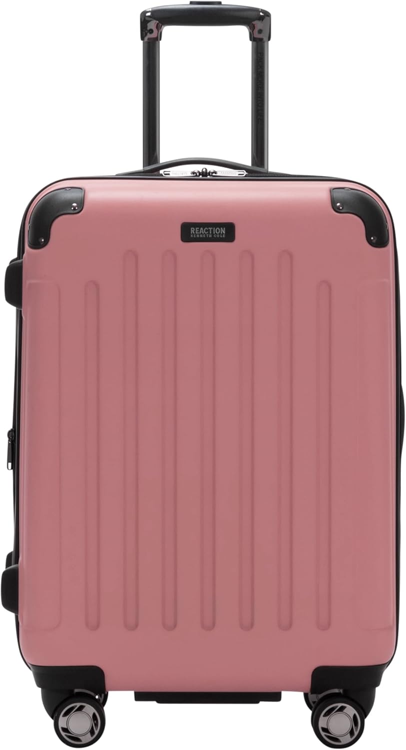 Detalle de Kenneth Cole REACTION Renegade Luggage 20-Inch: Lightweight, Expandable 8-Wheel Spinner Suitcase in Peony