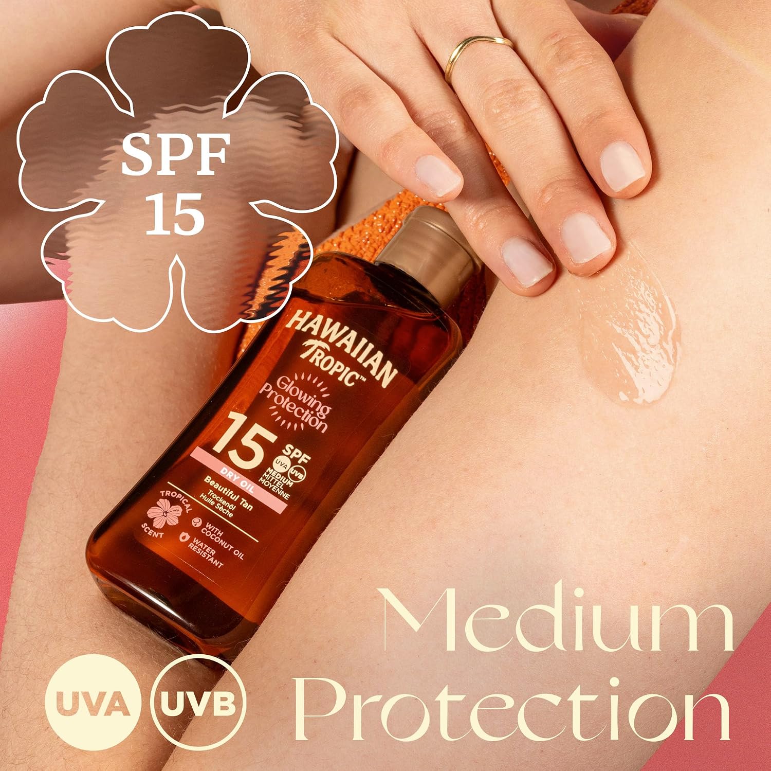 Detalle 2 de HAWAIIAN Tropic Glowing protection SPF 15