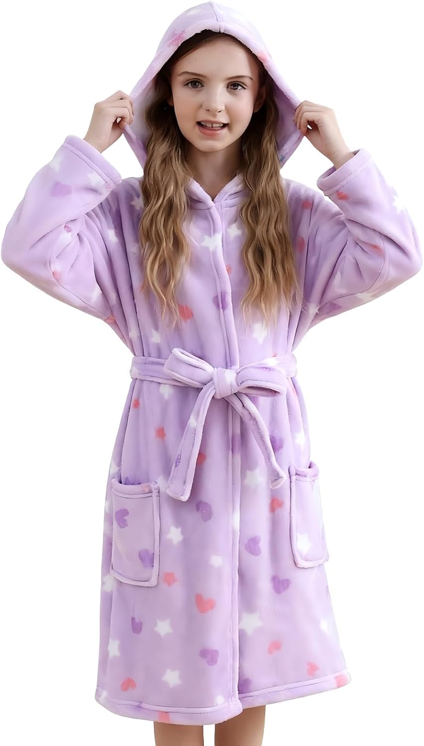 Detalle de V.&GRIN Girls Fleece Robe