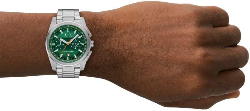 Thumbnail 1 de Armani Exchange Orologio da uomo con cronografo al quarzo, cassa 42 mm e bracciale in acciaio