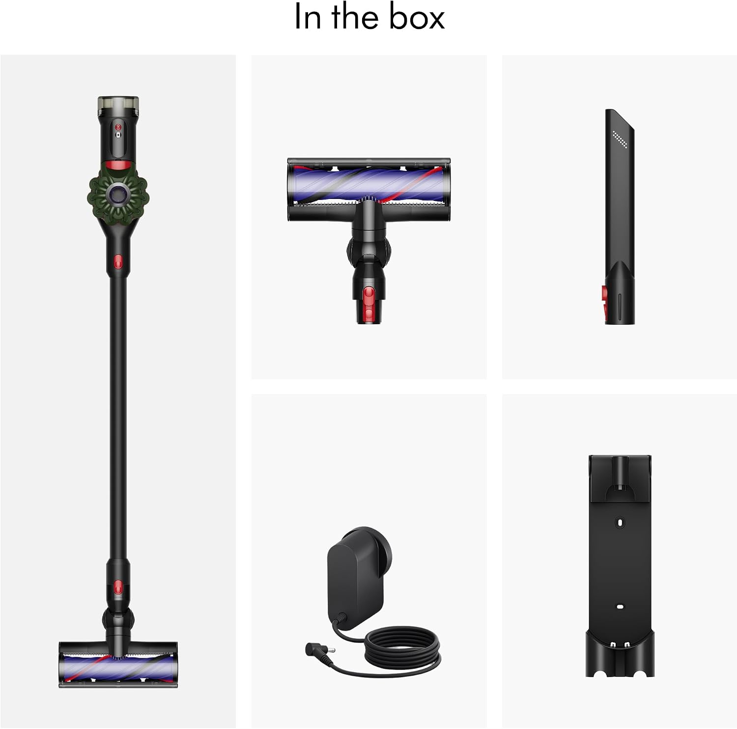 Detalle de Dyson V8 Cyclone 626415-01 Cordless Stick Vacuum with Motorbar Head