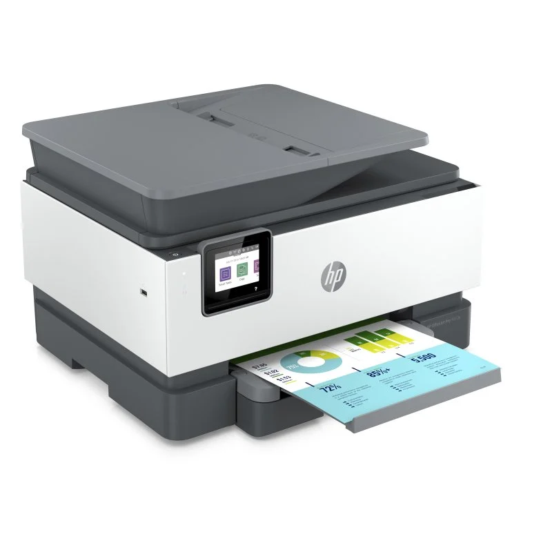 Detalle de HP Officejet Pro 9010e multifunción color WiFi con fax, dúplex y HP+ (con 6 meses de Instant Ink)