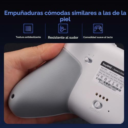 Thumbnail 8 de EasySMX X05Pro mando inalámbrico con base, joysticks Hall y respuesta de 1000 Hz