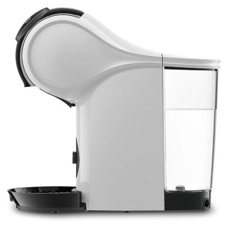 Detalle de DeLonghi Genio S cafetera cápsulas 15 bares blanca