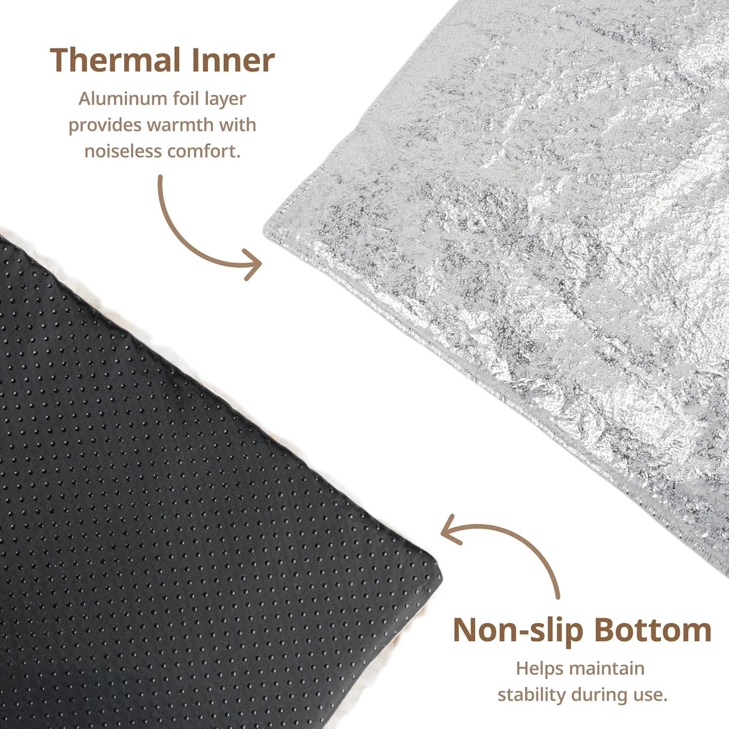 Detalle de Petace Dog Self-heating Pad 75 x 50 cm