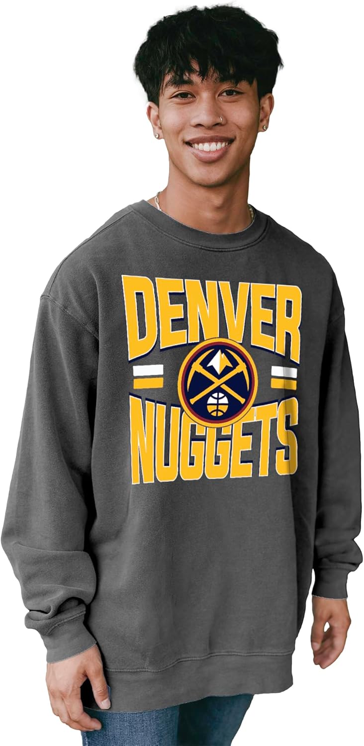 Thumbnail 6 de Blue 84 NBA Officially Licensed Crewneck Sweatshirt (Ringspun) — Bold Black