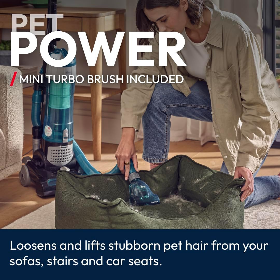 Detalle de Hoover Breeze Evo Pets upright vacuum 3L 🧹