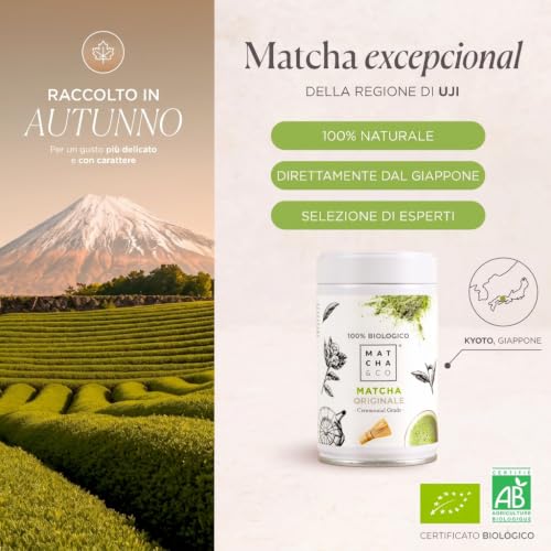 Thumbnail 7 de Matcha tea originale 100% biologico cerimoniale 80 g – Matcha & CO