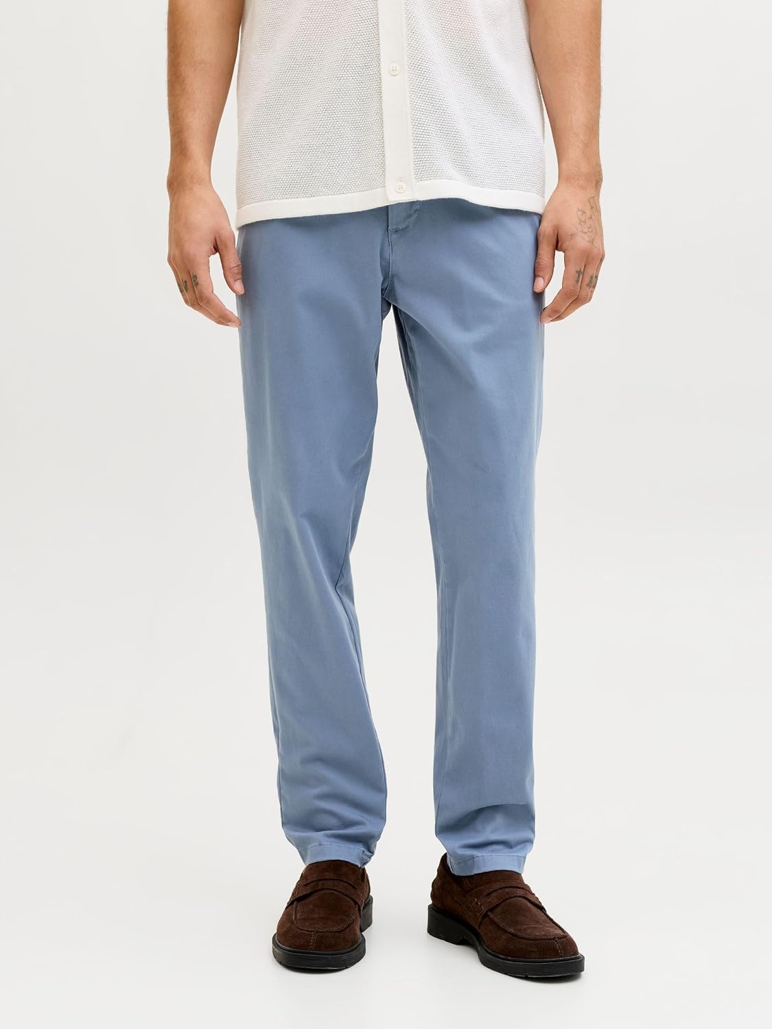 Thumbnail 5 de JACK & JONES Pantalon chino slim fit pour homme – Low rise, coton recyclé