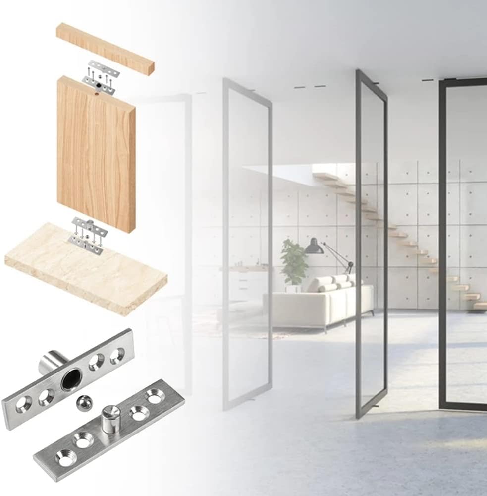 Thumbnail 5 de Pivot Door Hinges, 2-Piece Set