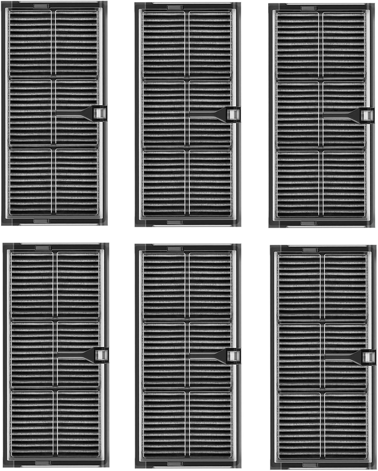 Detalle de Bpbdzz 6er Filter-Zubehör für Dreame X40 Ultra Complete/X40 Master & weitere Modelle – wiederverwendbar