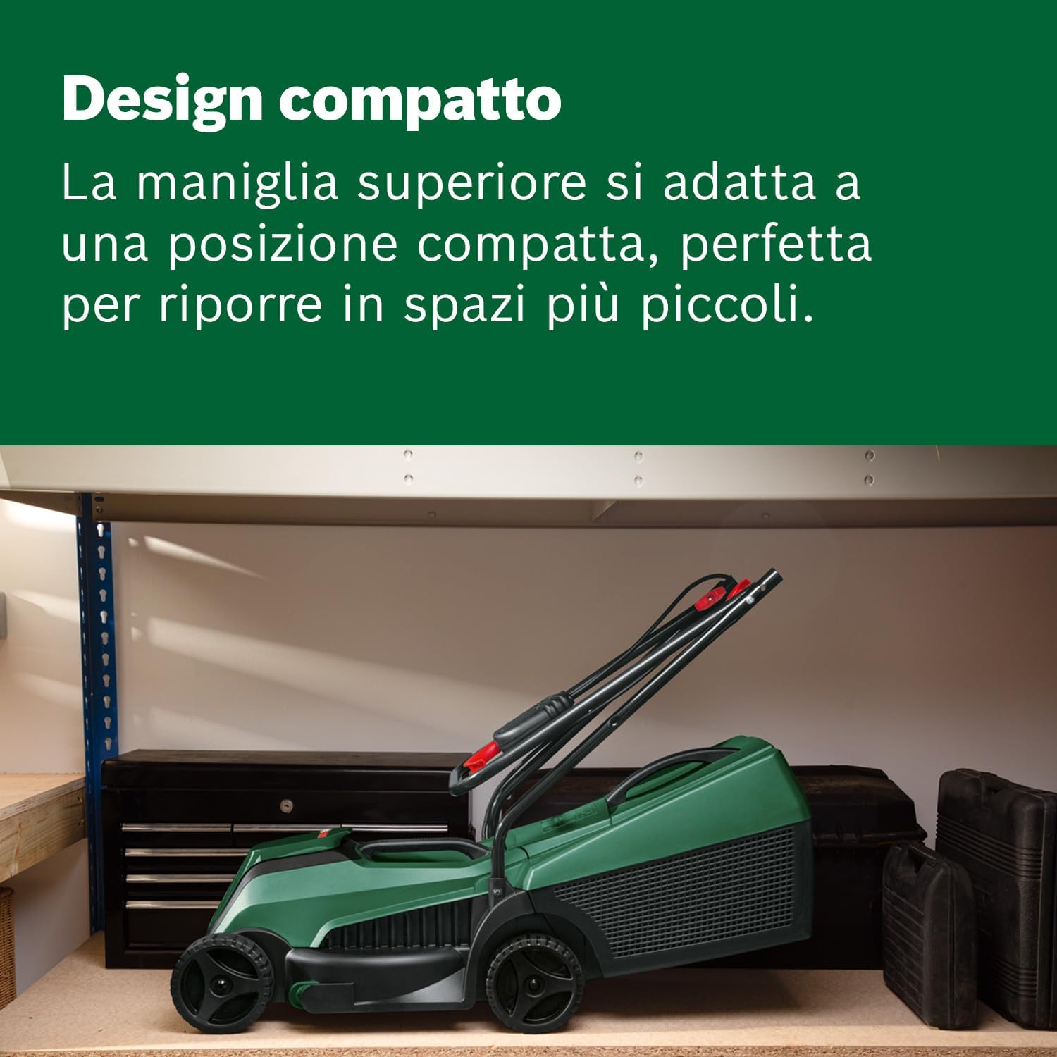 Thumbnail 4 de Bosch EasyMower 18V-32-200 a batteria (32 cm) con batteria 4,0 Ah e caricatore AL 1830