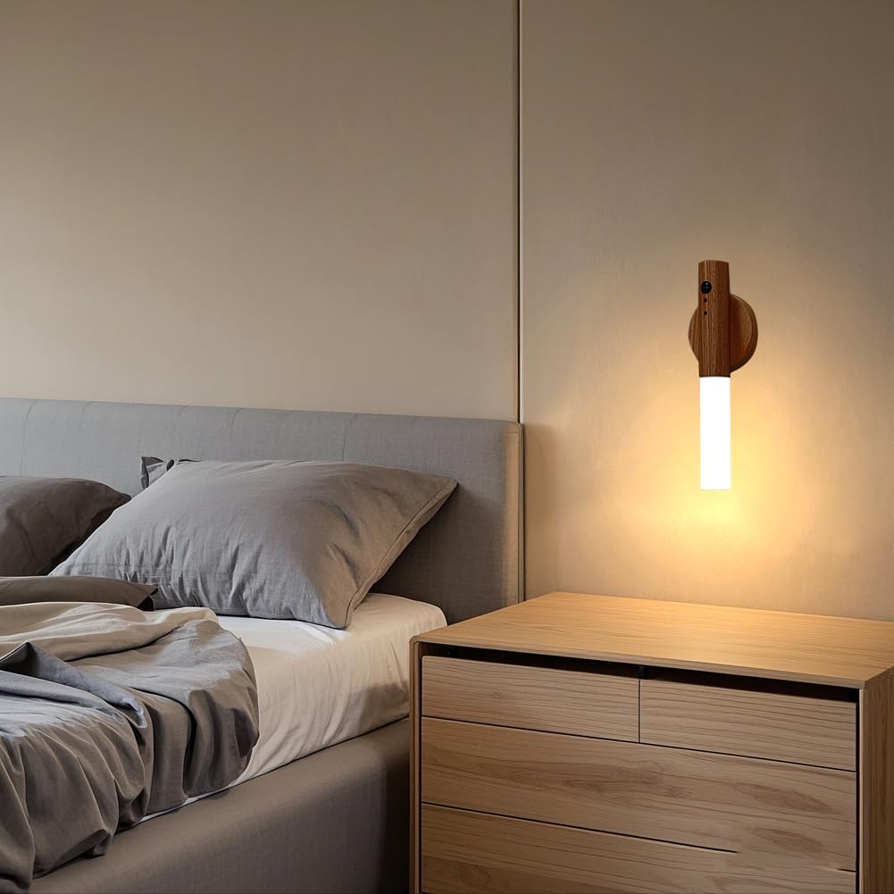Thumbnail 5 de Landgoo Motion Sensor Night Lights with Magnetic Body - 2 Pack (White Ash)