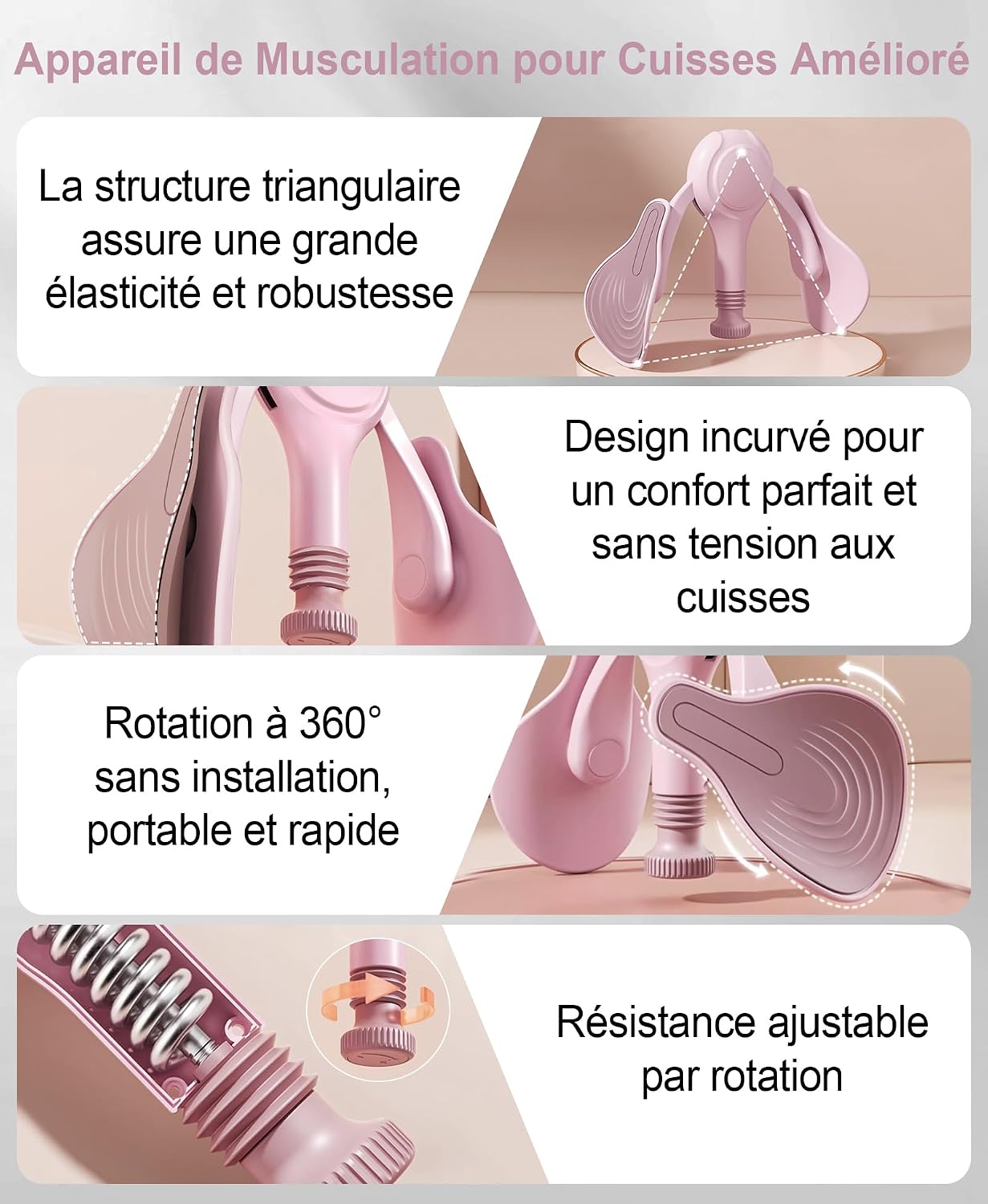 Detalle 2 de Appareil Kegel pour Périnée et Fessiers 31,8 kg