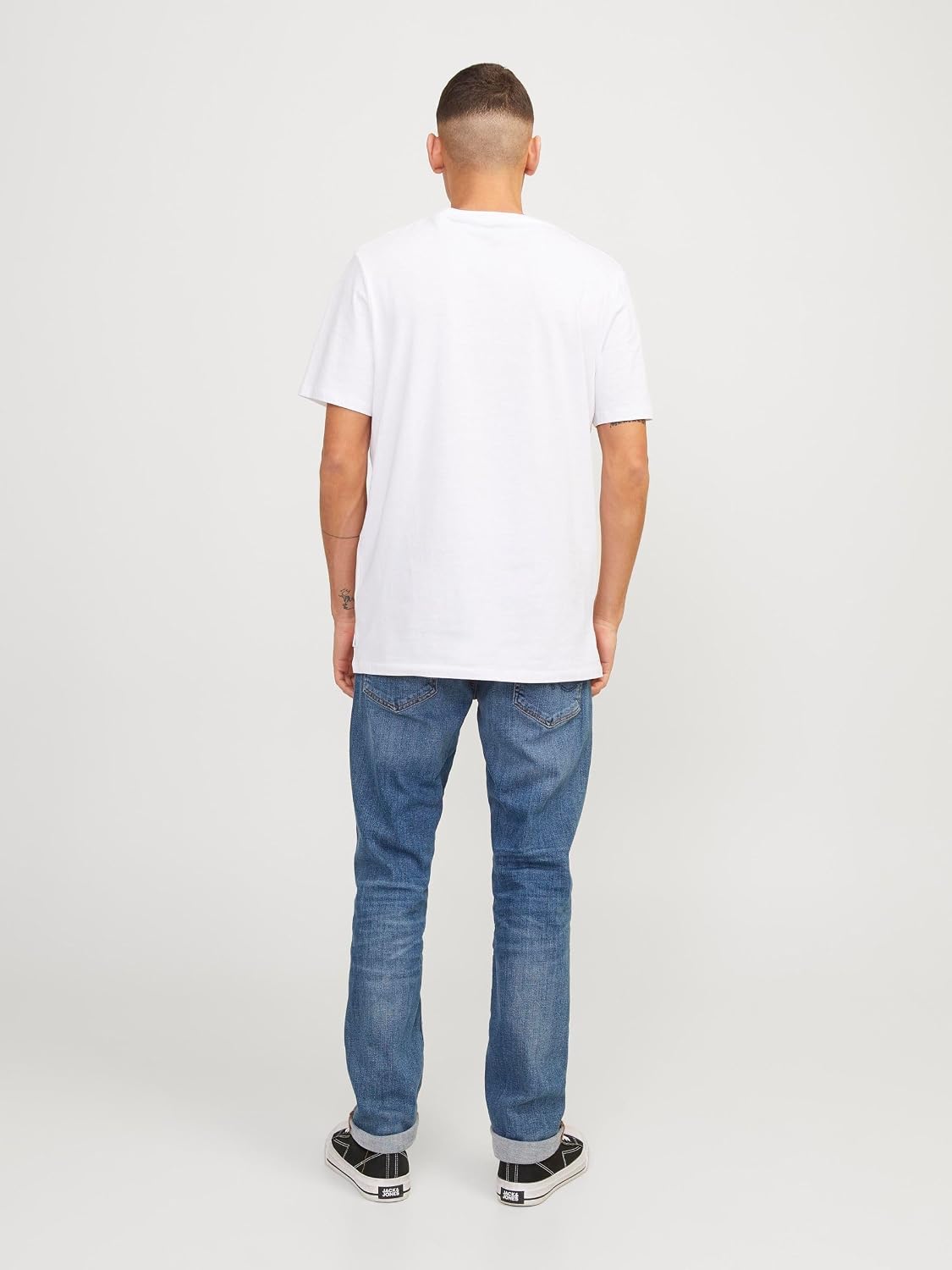 Detalle de JACK & JONES Jean Slim Droite JJitim Jjoriginal AM 781 blue denim 32/34