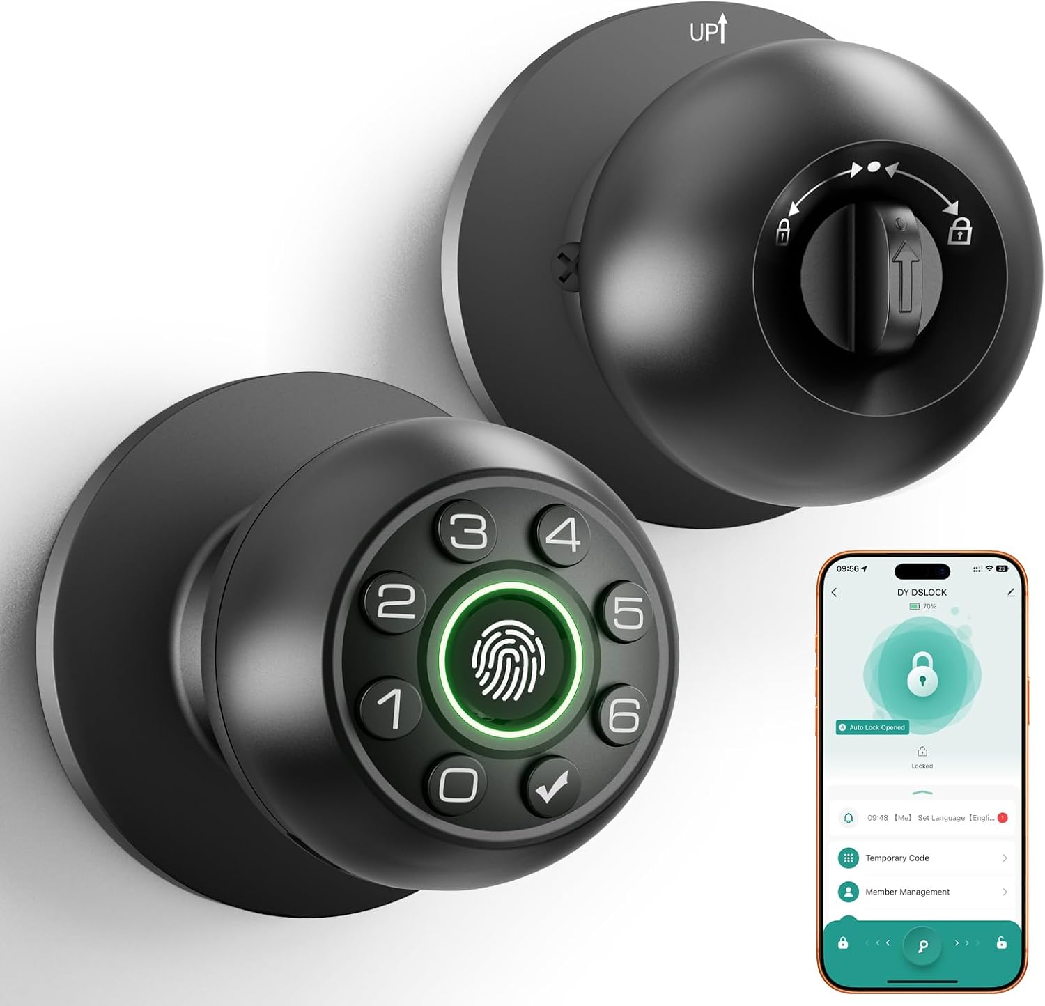 Detalle de Fingerprint Door Lock