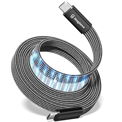 Magtame Cable C USB Magnético 240W 1m Nylon Rápido ⚡