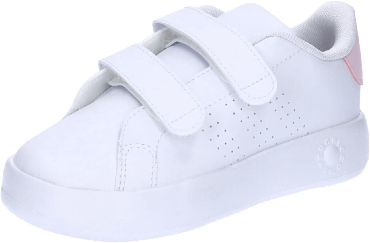 Detalle de adidas Unisex Baby Advantage Schuhe Kids – Reguläre Passform mit Klettverschluss