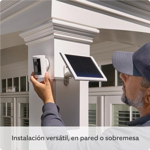 Detalle 2 de Ring caméra extérieure Plus solaire 2K ⚙