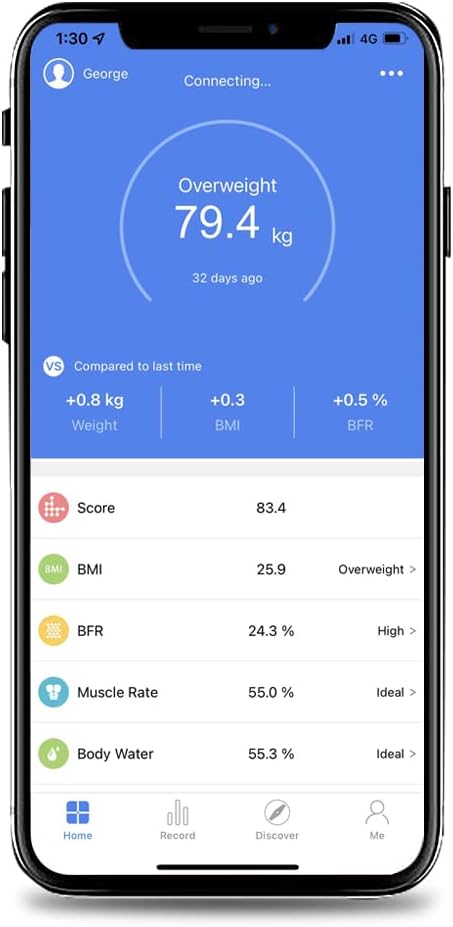 Thumbnail 6 de HomeFashion HFitness 19x Body Composition Scale review