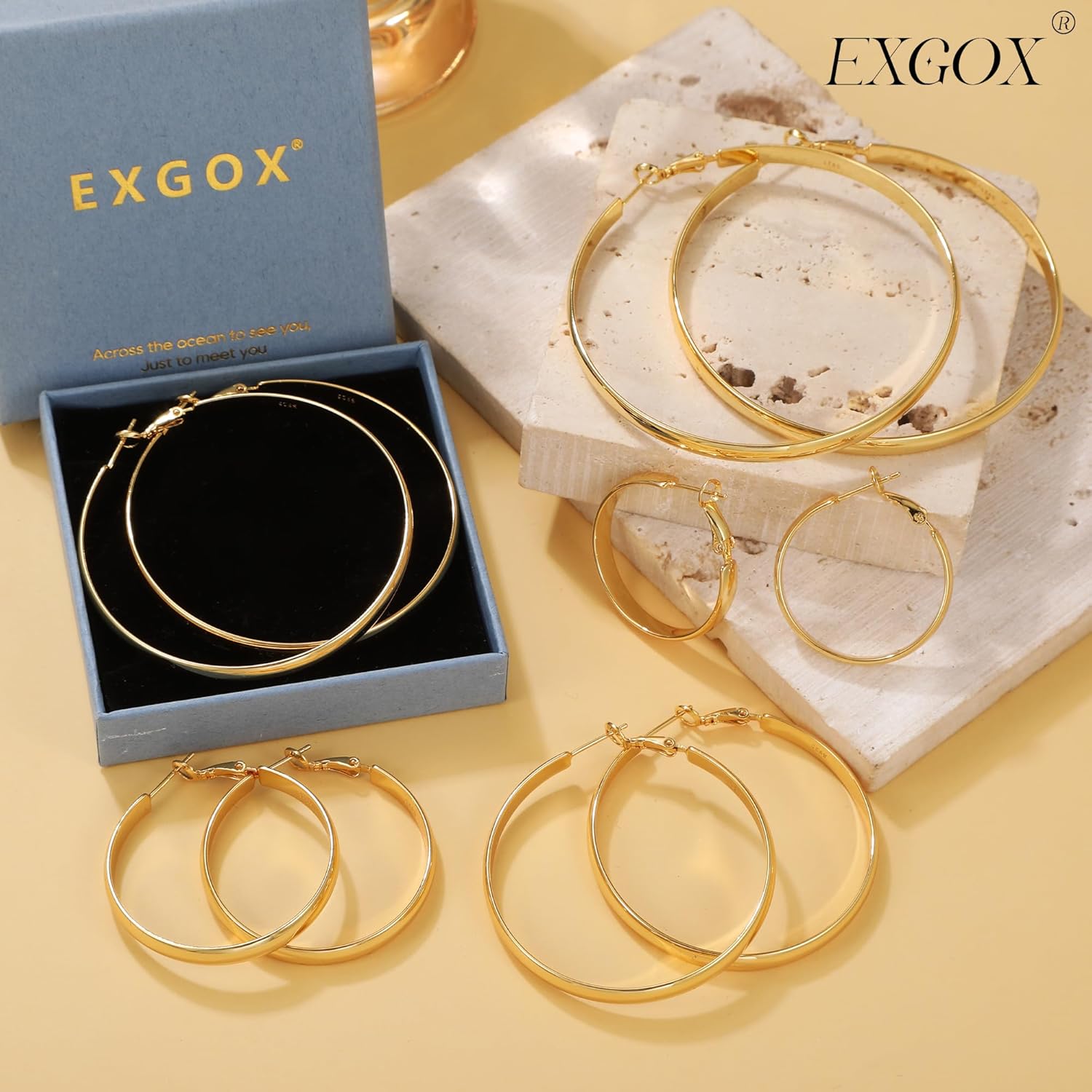 Thumbnail 4 de EXGOX Creolen 50 mm 💍
