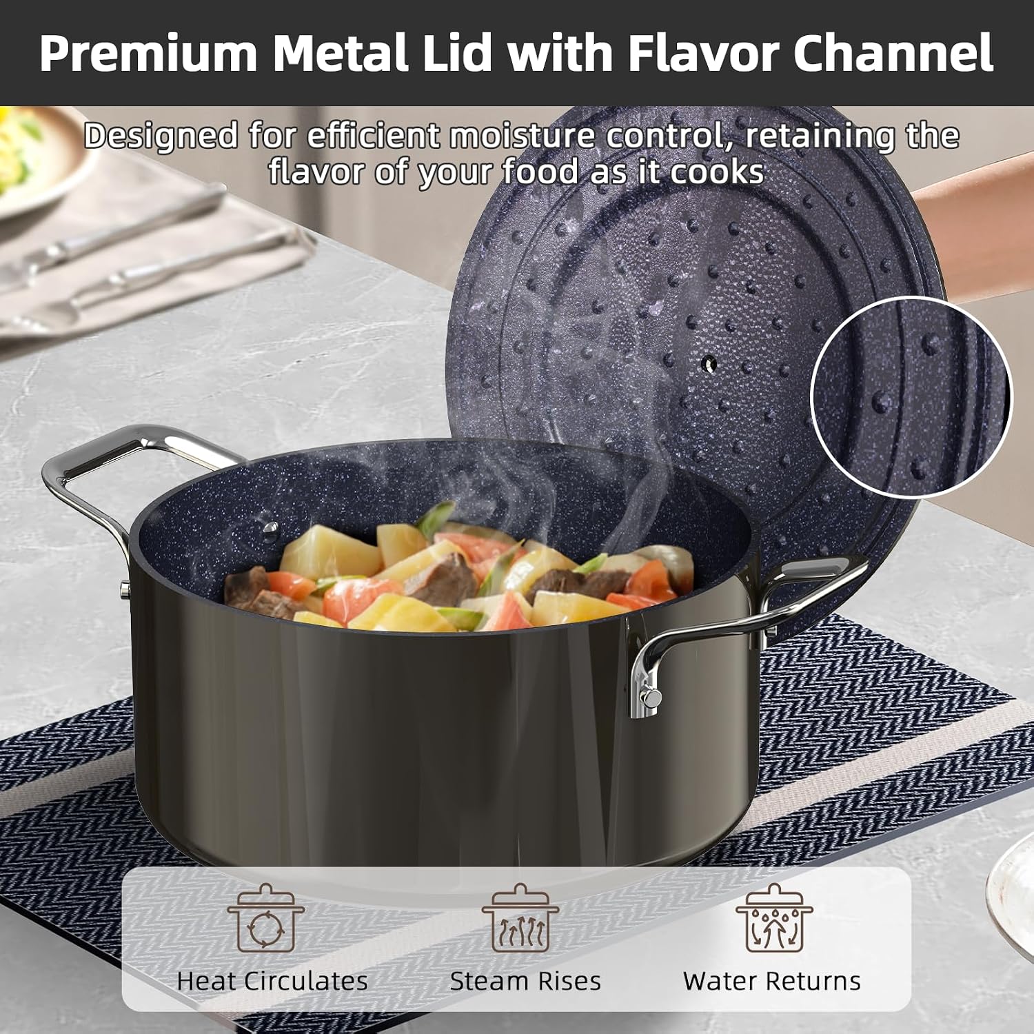 Thumbnail 3 de Nuwave Lux 13pc Cookware Set