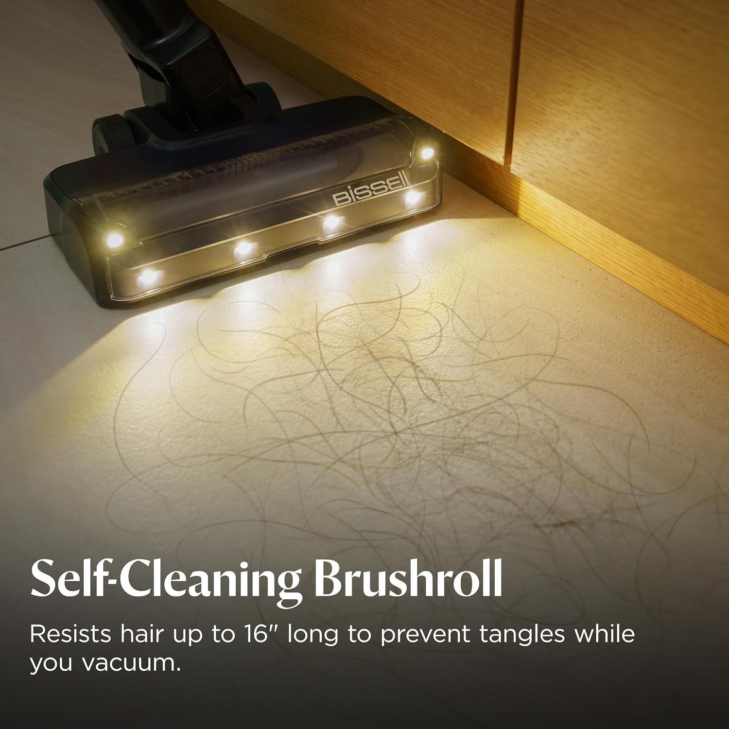 Detalle de Bissell PowerClean FurGuard 4039 Cordless Stick Vacuum, 280W, Self-Standing