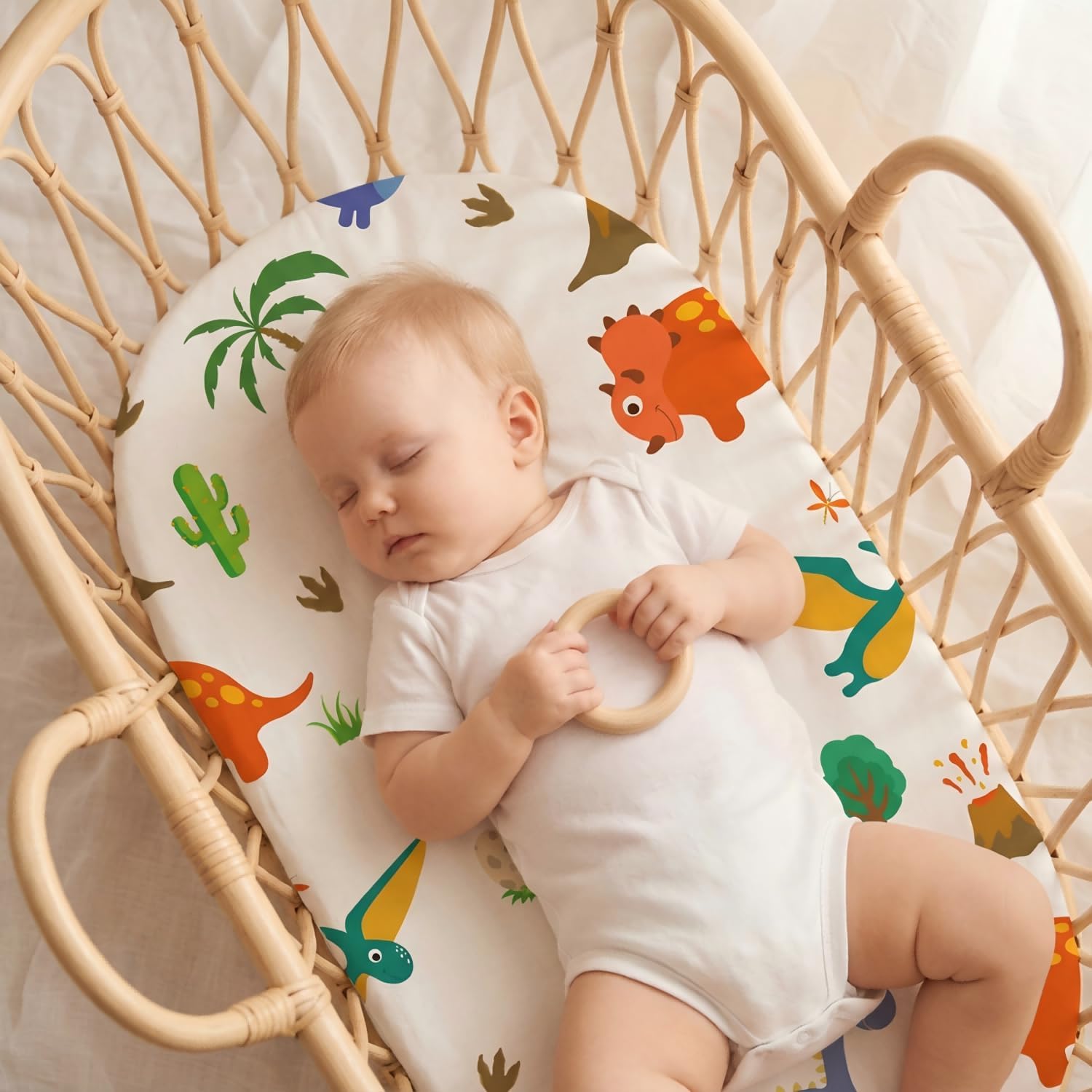 Detalle de Bassinet Sheets, 4-Pack