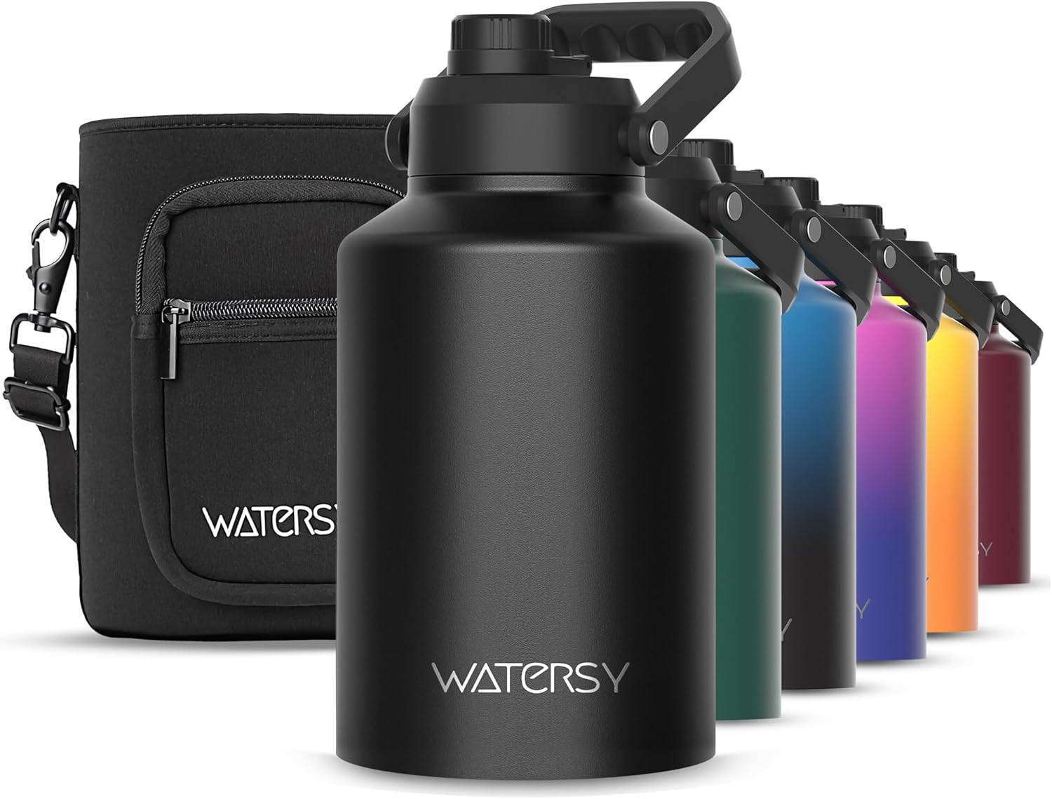 Watersy 1-Gallon Insulated Water Bottle ⚡
