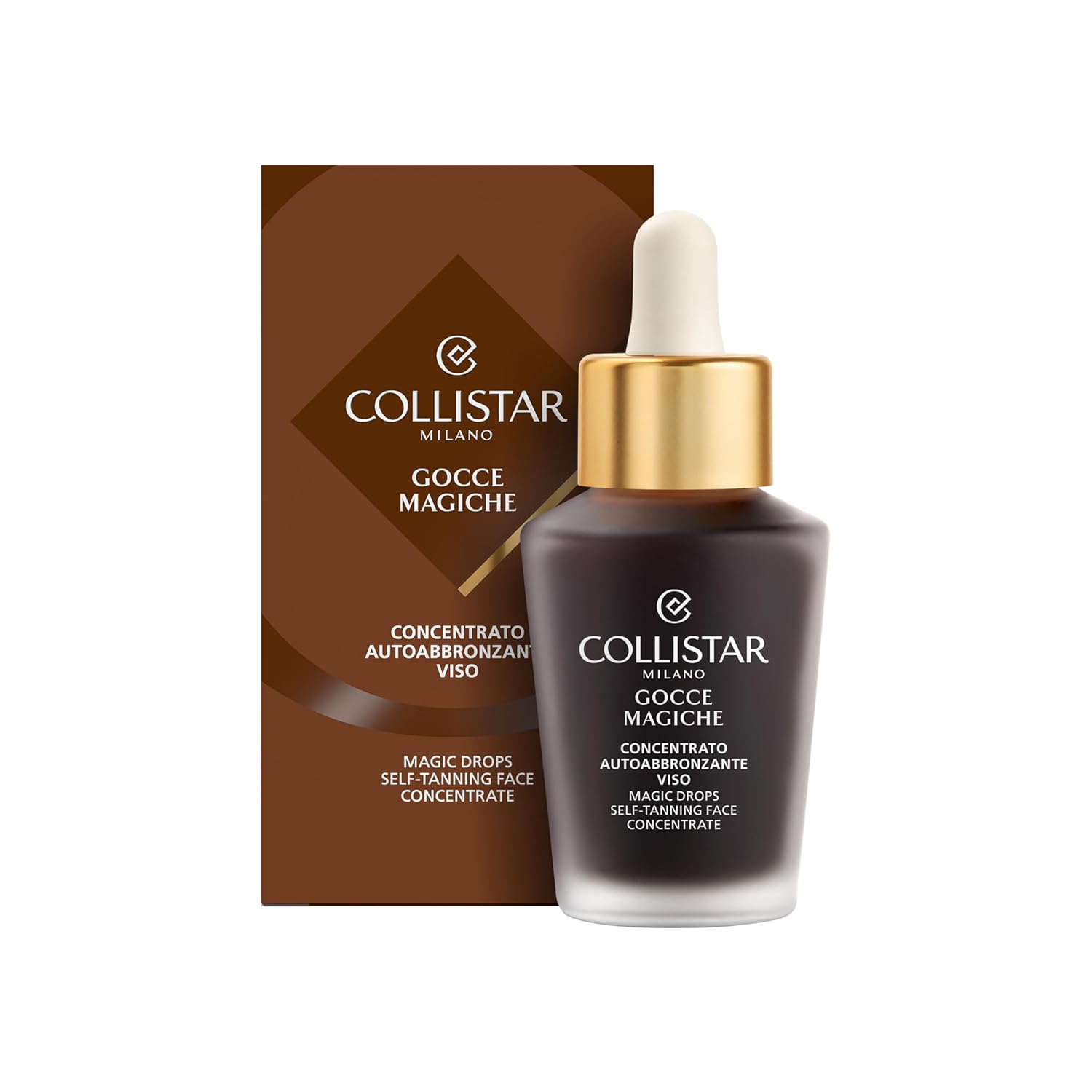Detalle de Collistar Gocce Magiche Viso – Schneller Selbstbräuner mit Feuchtigkeit & Anti-Aging, für alle Hauttöne
