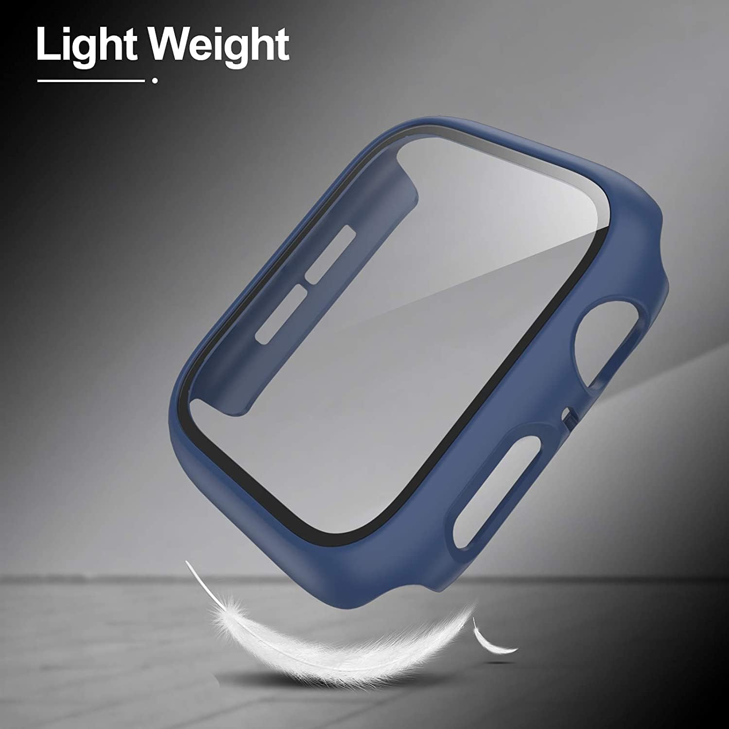 Detalle de Landhoo 6-Pack Apple Watch Case for Series 3/2 42mm with Screen Protector