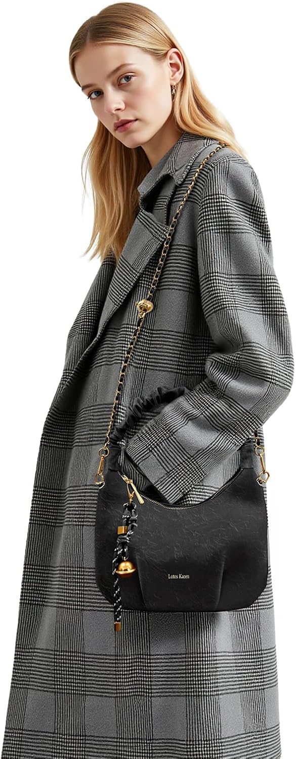Thumbnail 2 de Lotus Karen women’s PU leather crossbody bag (Karen Crossbody) with gold-tone hardware