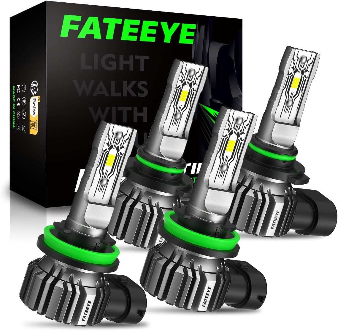 Detalle de FateEye LED Headlight Bulbs 6500K