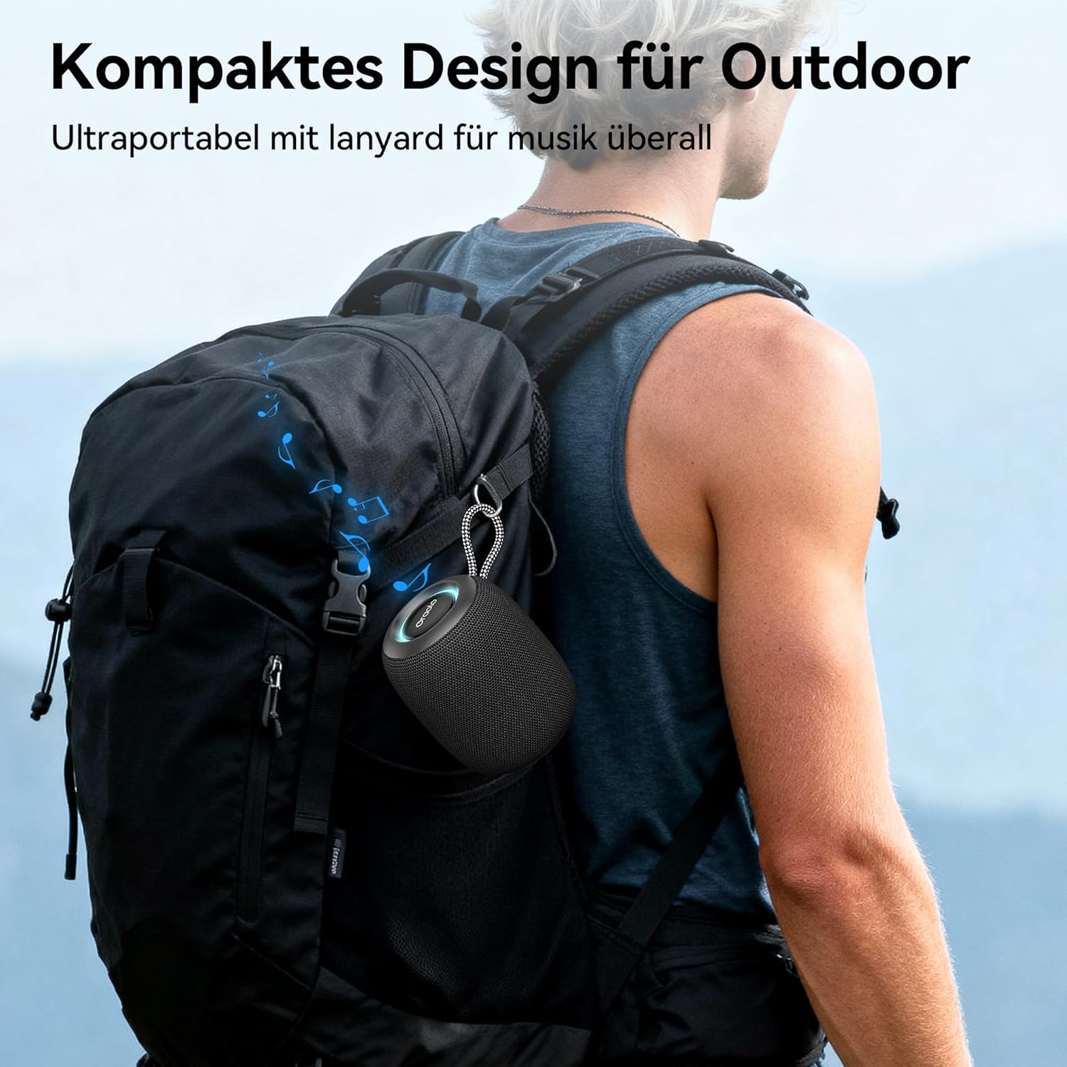 Detalle 1 de oraolo Bluetooth Lautsprecher 15 W mit IPX7