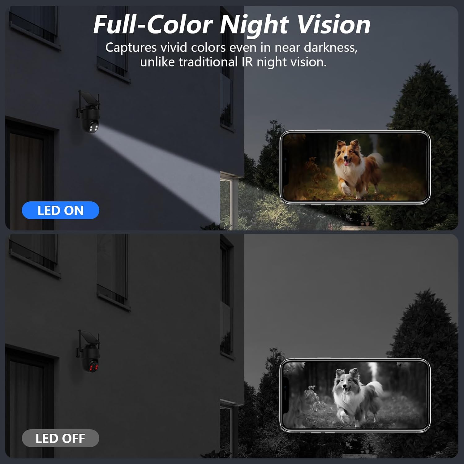 Thumbnail 5 de GALAYOU R1 4P 2K Wireless Outdoor PTZ Camera