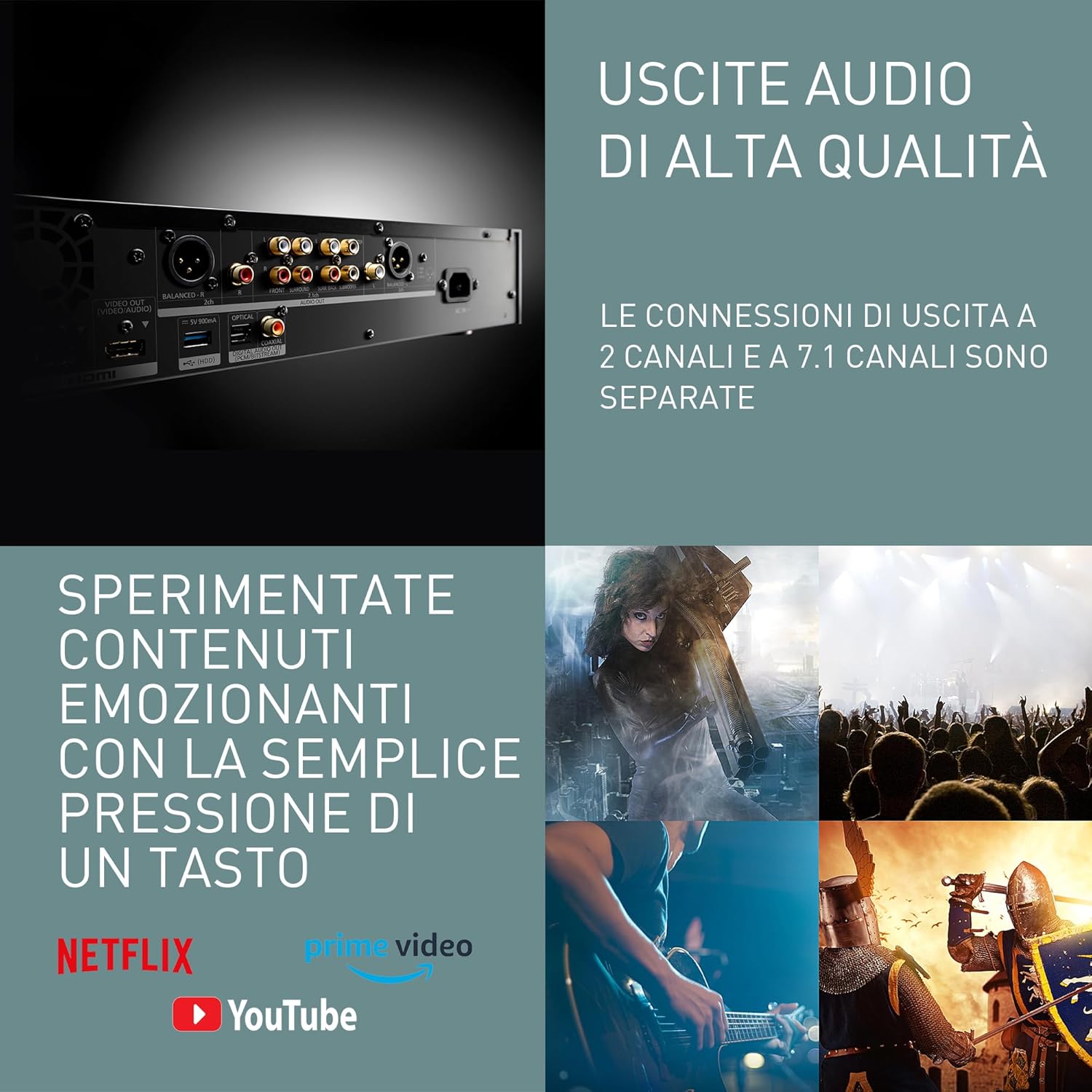 Thumbnail 4 de Panasonic DP-UB9000 lettore Blu-ray 4K