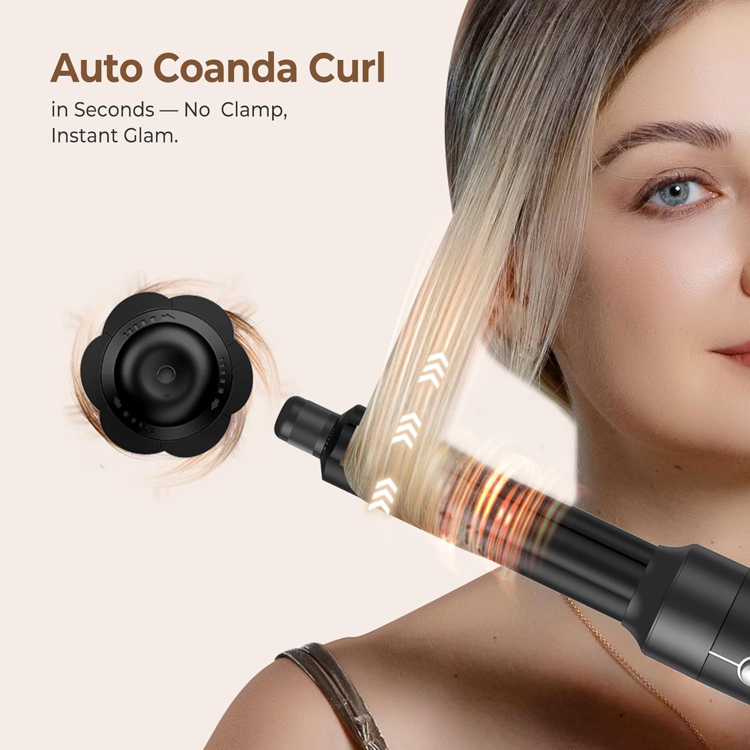 Thumbnail 2 de UKLISS Airstyler 7-in-1 Pro: Hair Dryer & Haarstyler-Set für Locken, Glätten und Föhnen