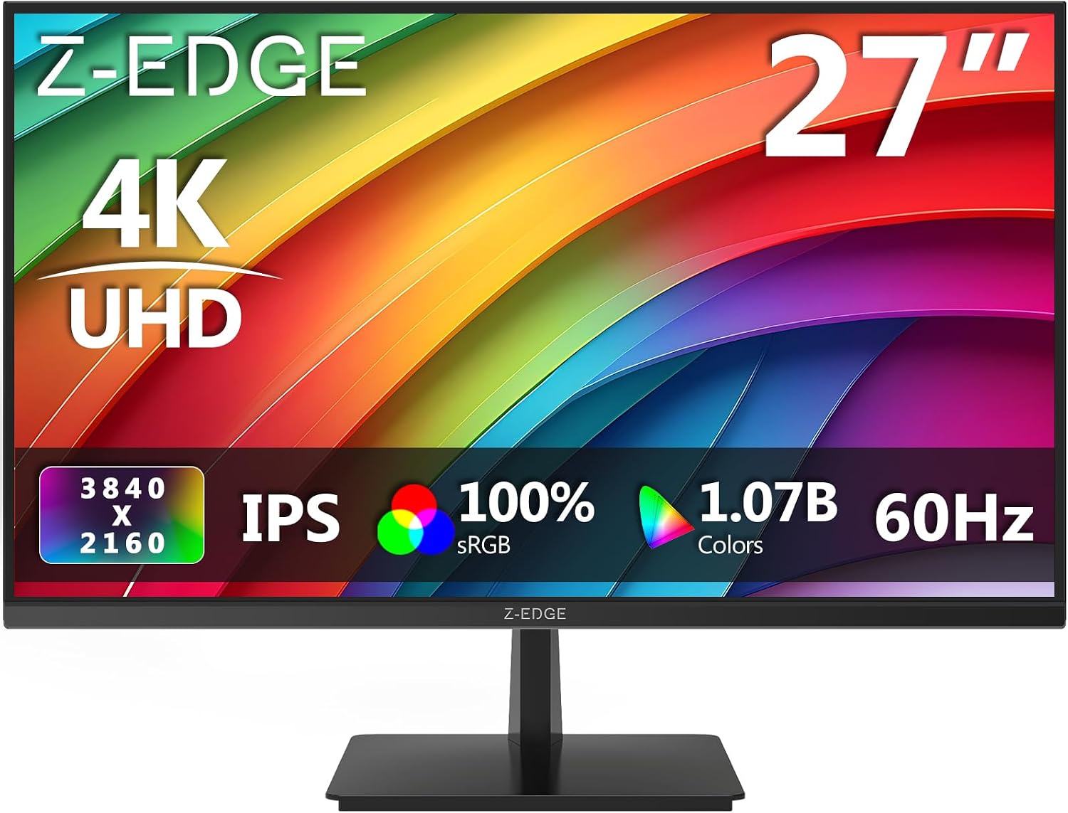 Z-Edge 27 Inch 4K UHD IPS Monitor
