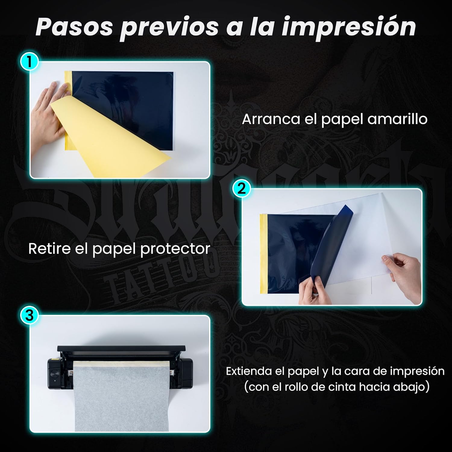 Thumbnail 5 de TATTMUSE Termocopiadora Tattoo impresora de tatuaje